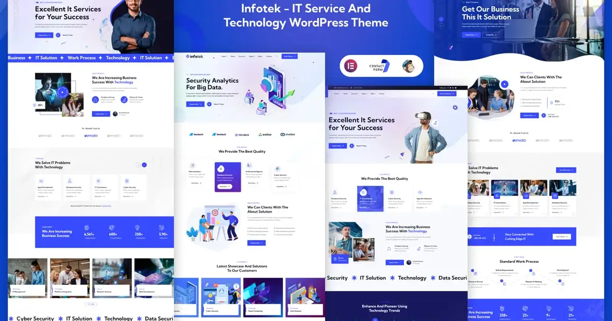 Infotek – IT Service And Technology WordPress Them