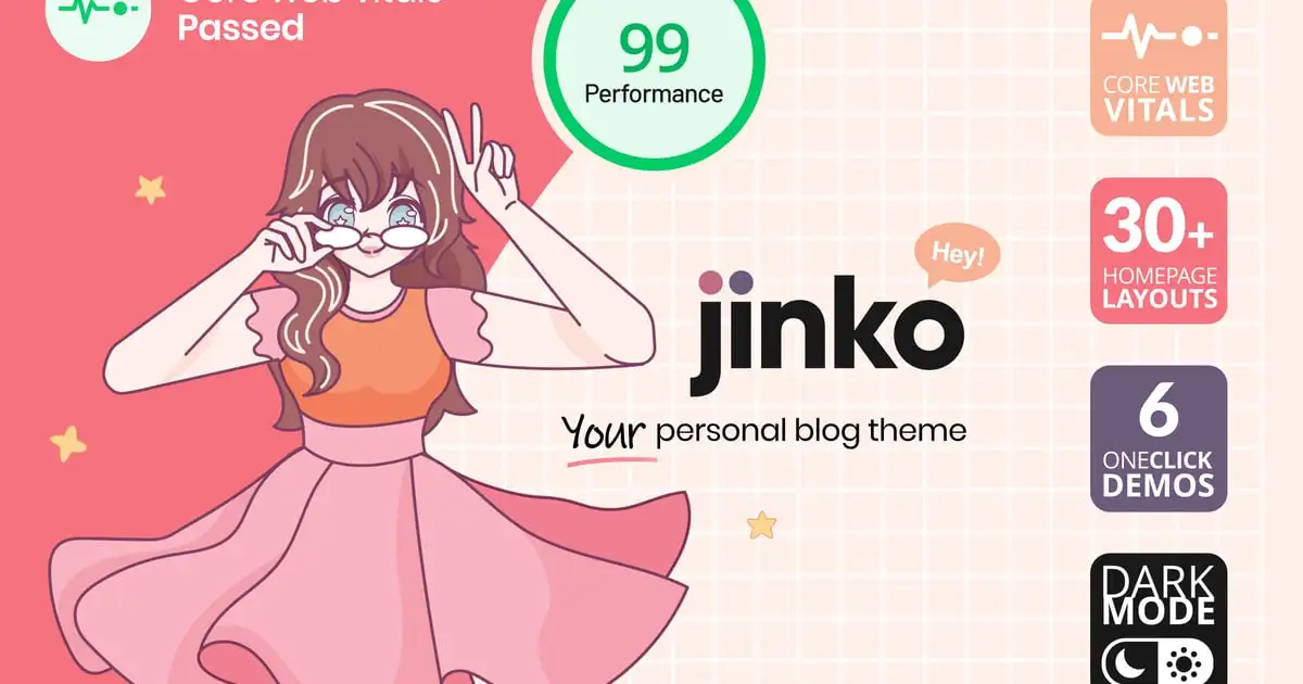 Jinko – Your Personal Blog Theme