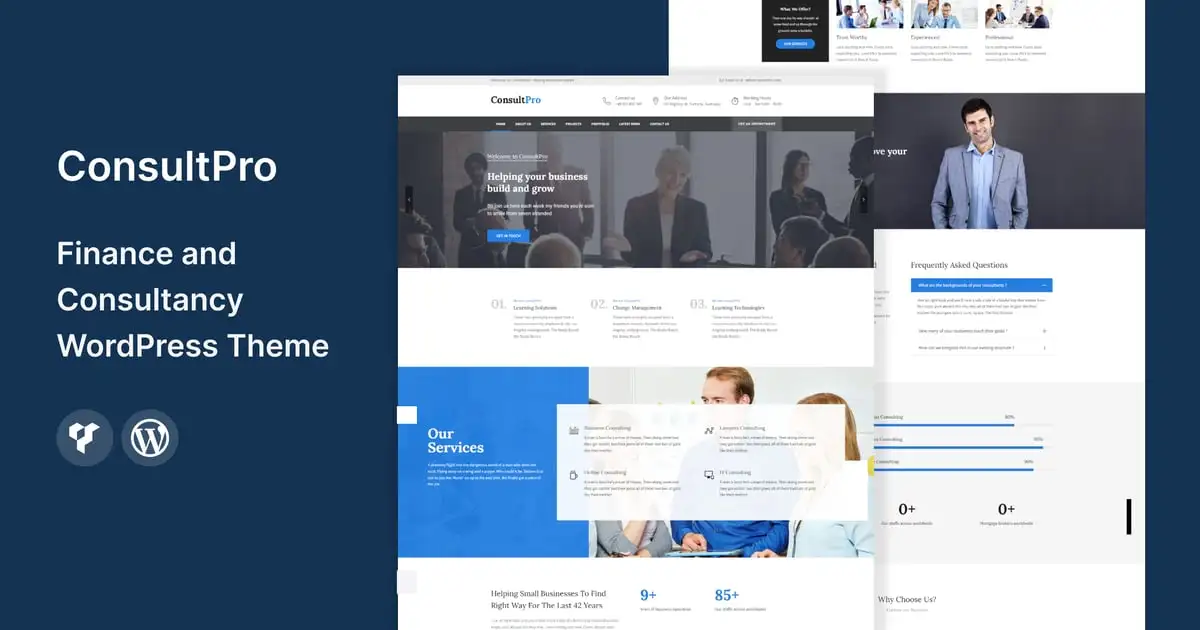 ConsultPro : Finance & Consultancy WordPress Theme