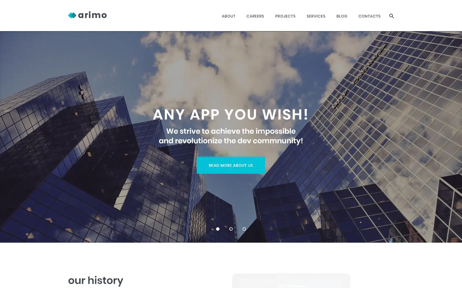 Arimo – Software and App Development WordPress Theme