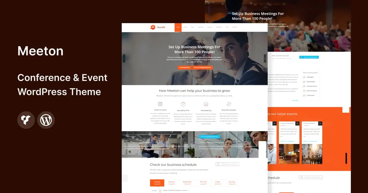 Meeton – Conference & Event WordPress Theme