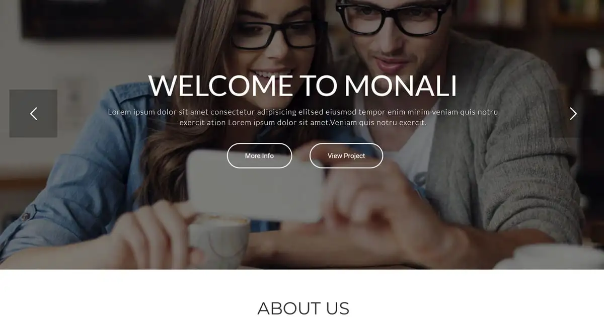 Monali – Business Agency WordPress Theme
