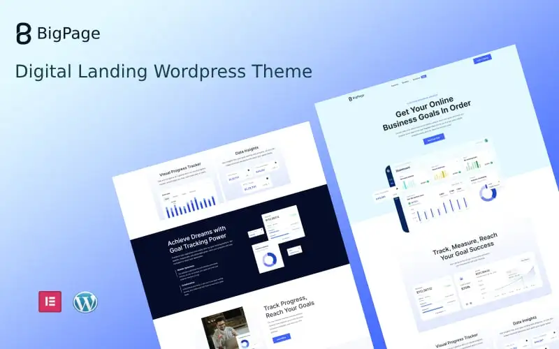 Bigpage – Digital Product Landing WordPress Theme WordPress Theme