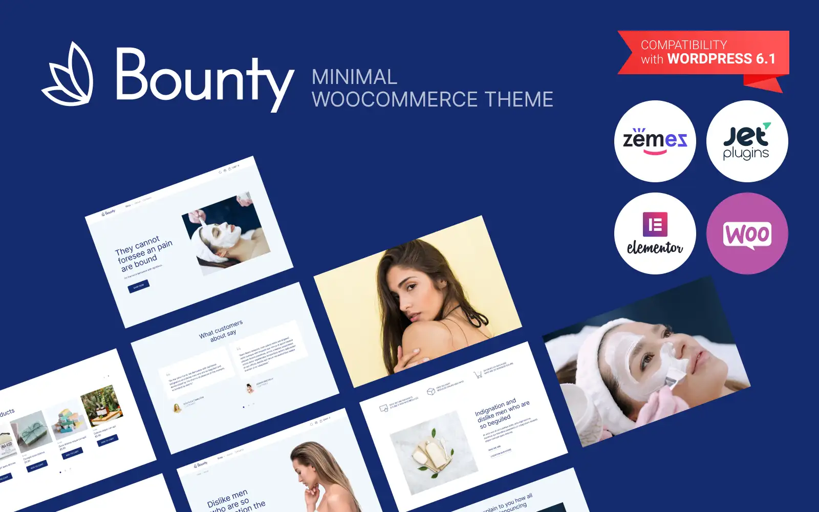 Bounty – Minimal WooCommerce Theme for Beauty