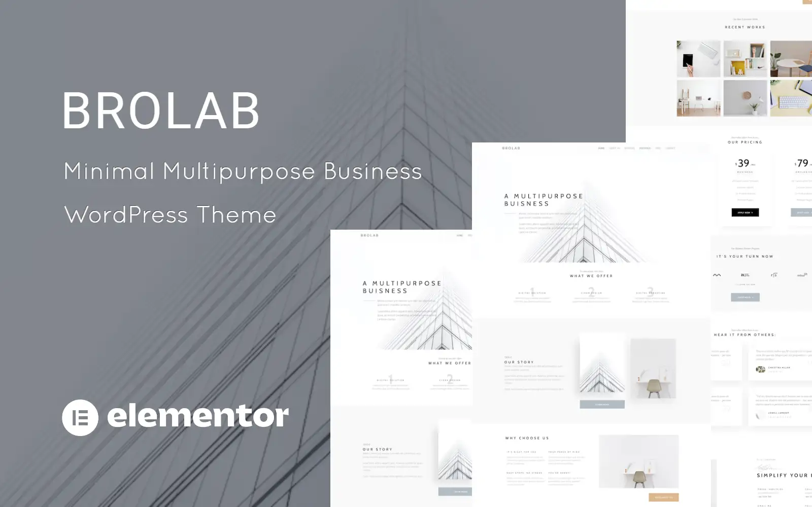 Brolab – Multipurpose Business WordPress Theme