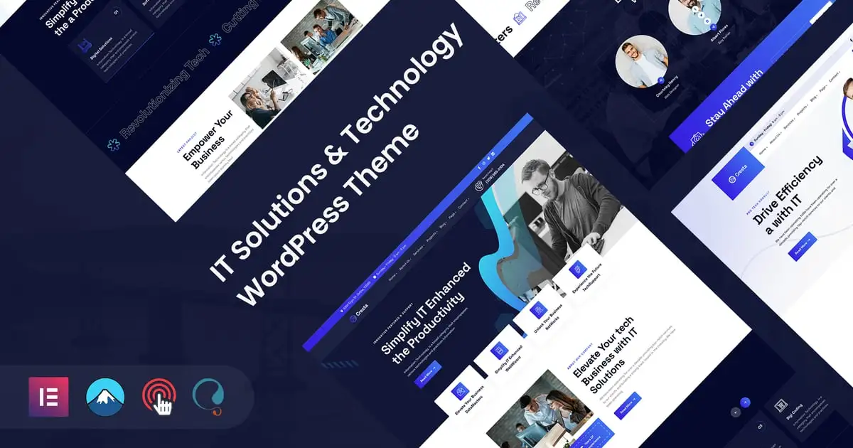 Cresta – IT Solutions & Technology WordPress Theme