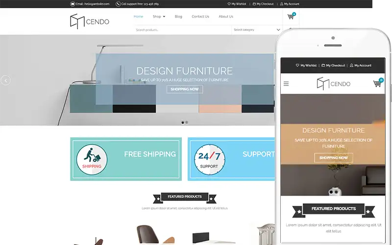 Cendo – Theme for Furniture Store WooCommerce Theme