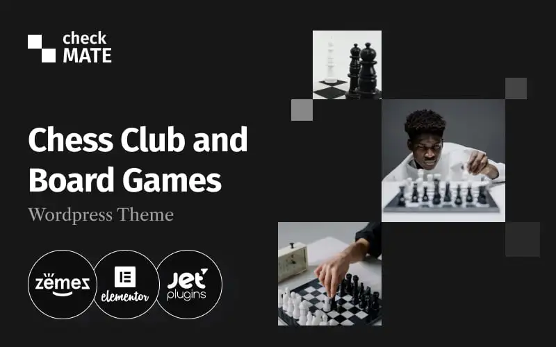 Checkmate – WordPress Theme for Chess Club and Board Games