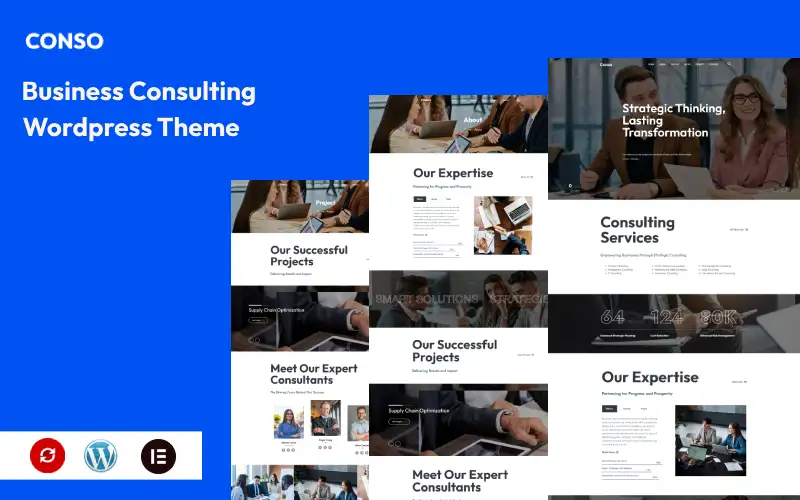 Conso – Business Consulting WordPress Theme WordPress Theme