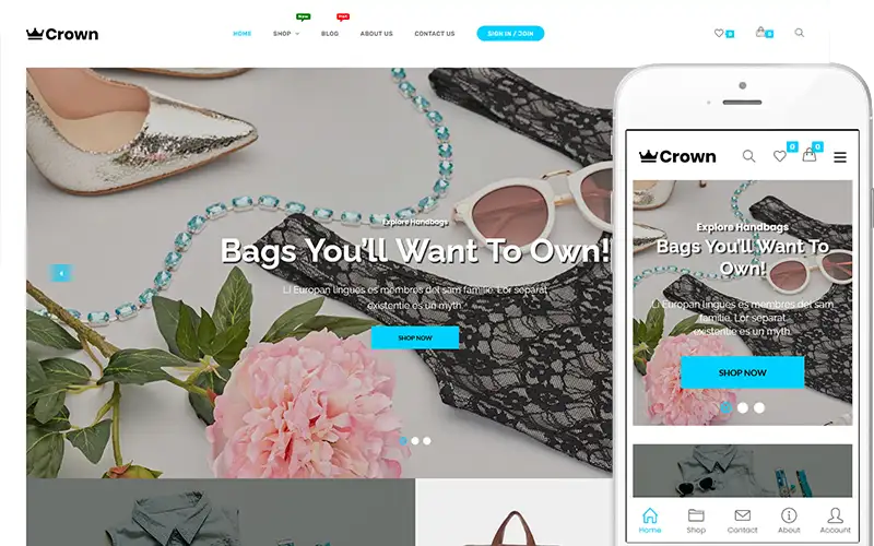 Crown – Fashion Store WooCommerce Theme