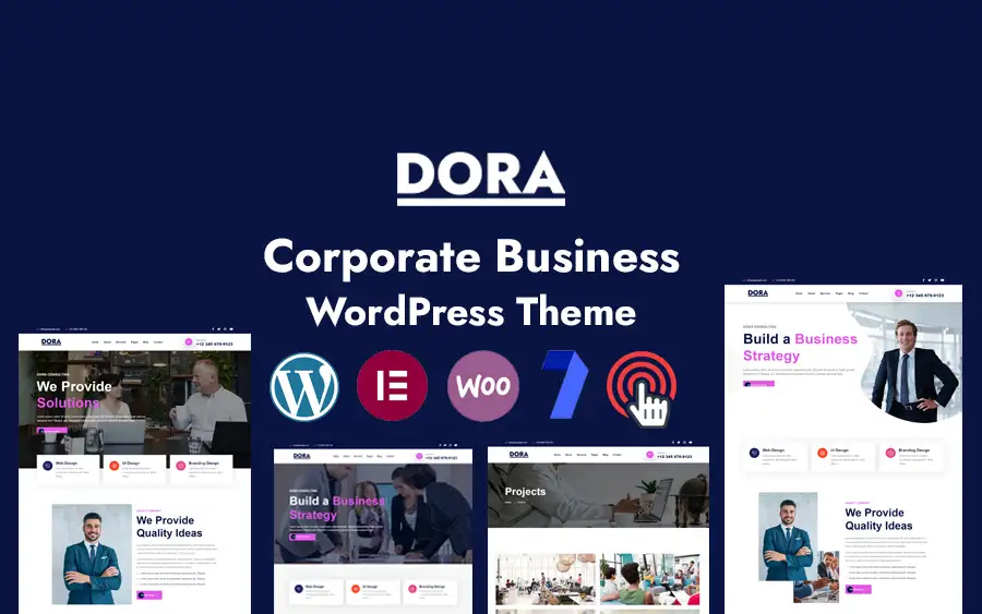 Dora – Corporate Business WordPress Theme
