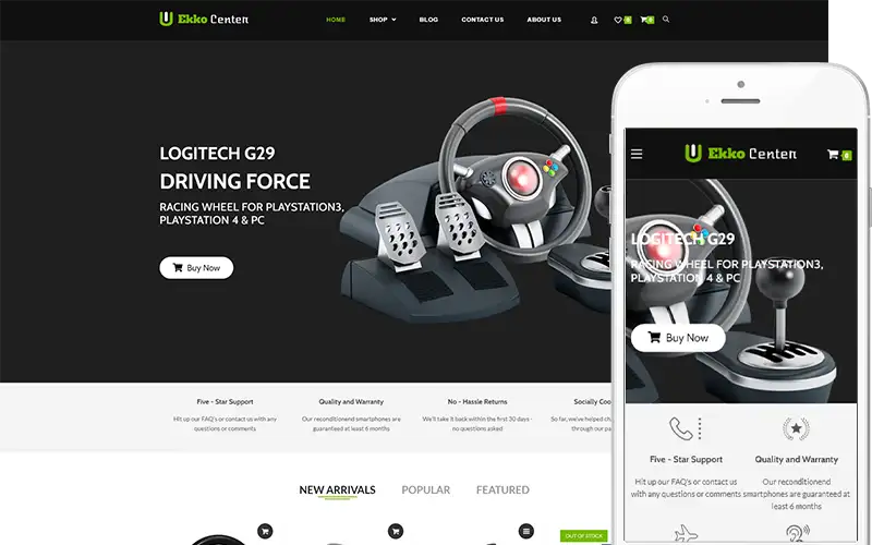 Ekko Center – Toys and Game Accessories Theme WooCommerce Theme