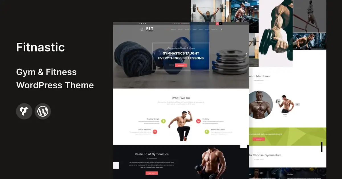 Fitnastic | Gym & Fitness WordPress Theme