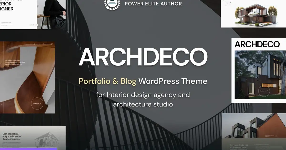 Archdeco – Architecture & Interior Design Theme