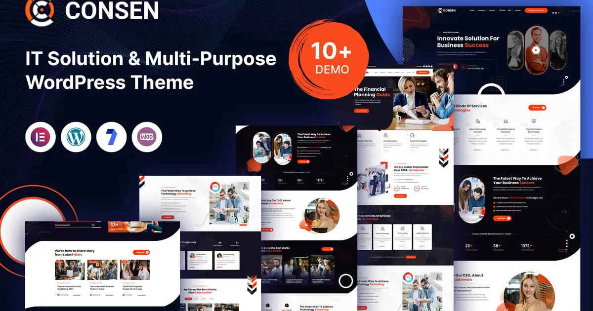 Consen – IT Solution & Business WordPress Theme