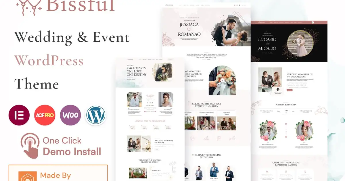 Bissful – Wedding & Event WordPress Theme