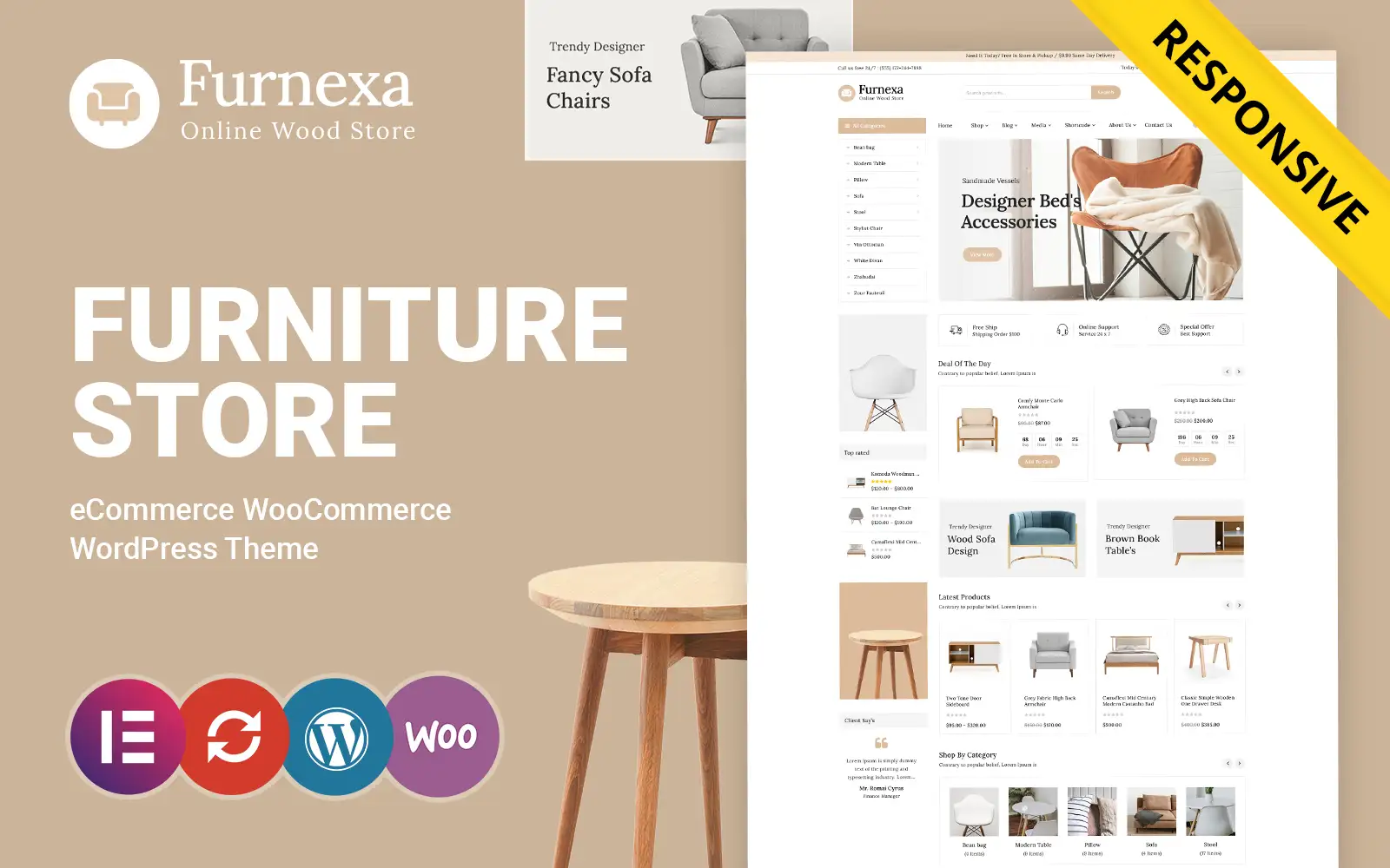 Furnexa – Art and Furniture WooCommerce Theme