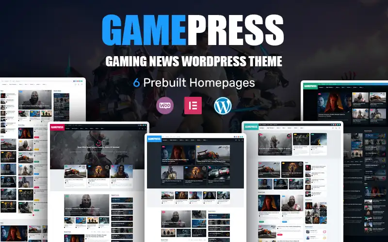 GamePress – Gaming News WordPress Theme