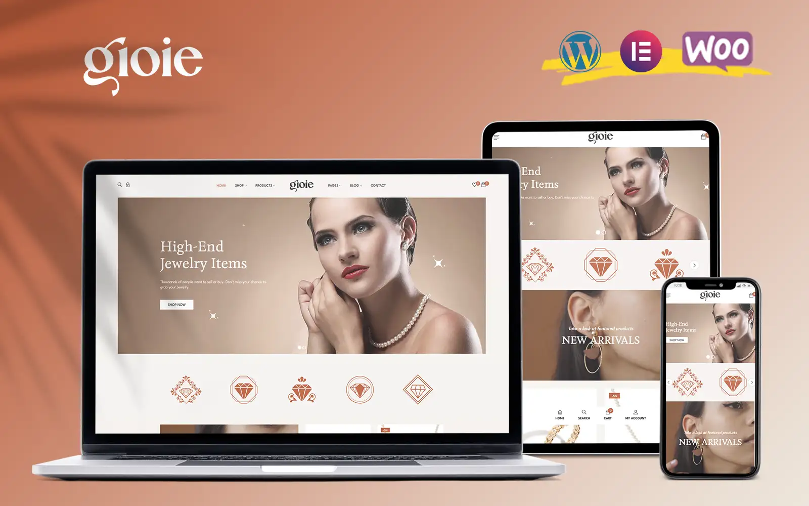 Gioie – Jewelry Store WooCommerce Theme