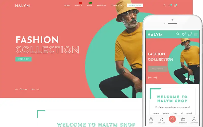 Halym – Theme for Clothing & Fashion WooCommerce Theme
