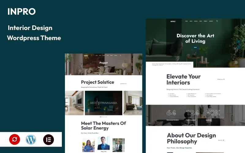 Inpro – Interior Design WordPress Theme WordPress Theme