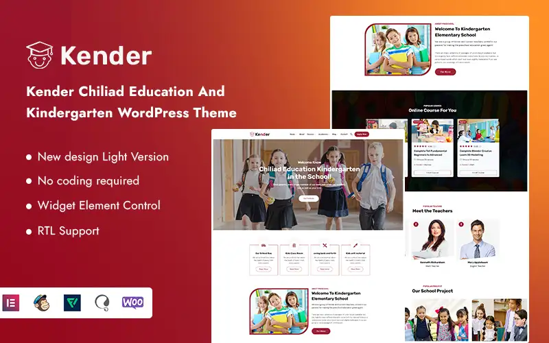 Kender – Chiliad Education And Kindergarten WordPress Theme