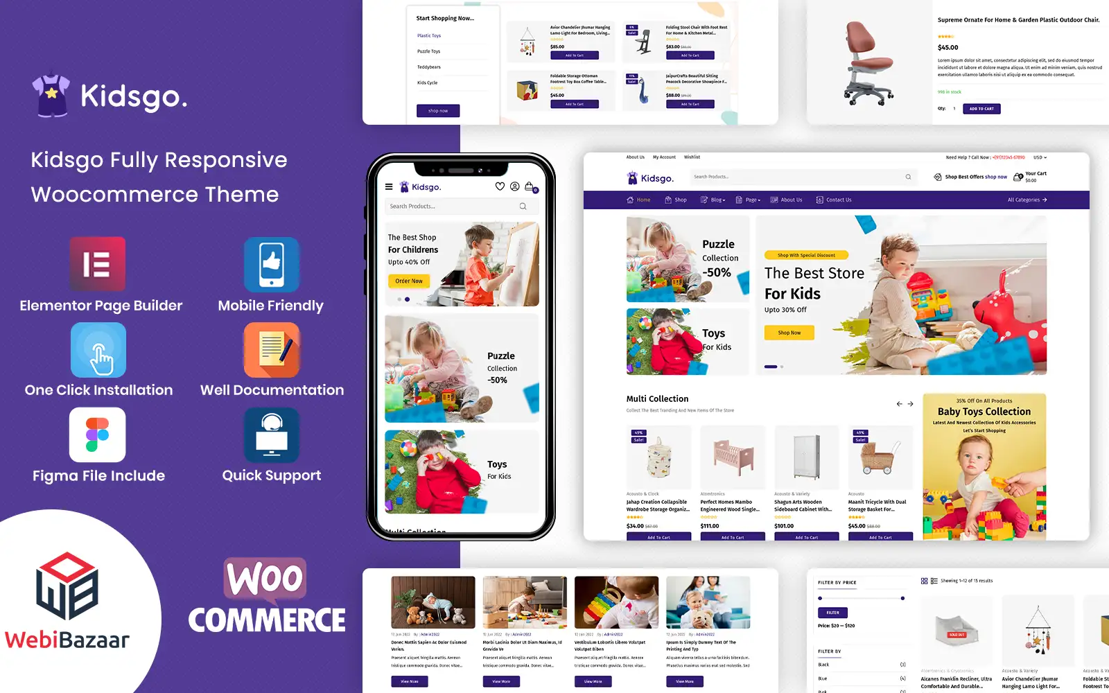 KidsGo – WooCommerce Theme for Kids Toys and Clothes Shops