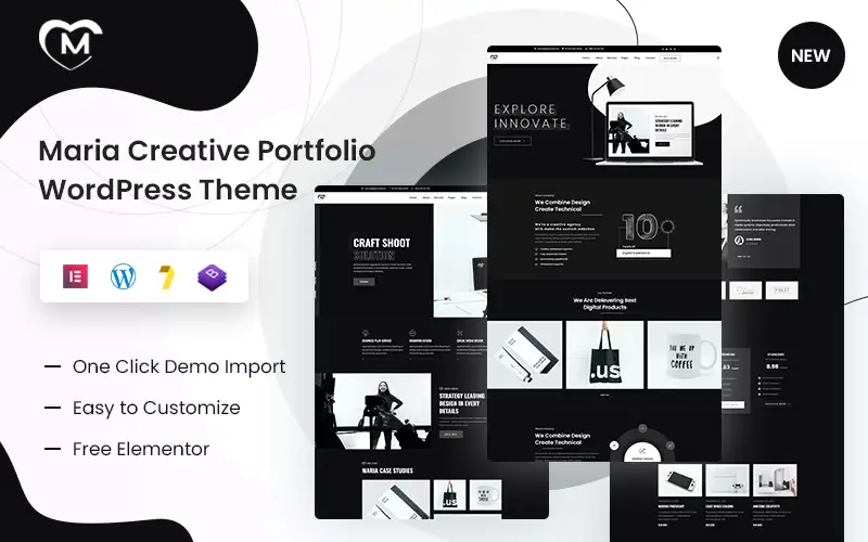 Maria – Creative Portfolio WordPress Theme