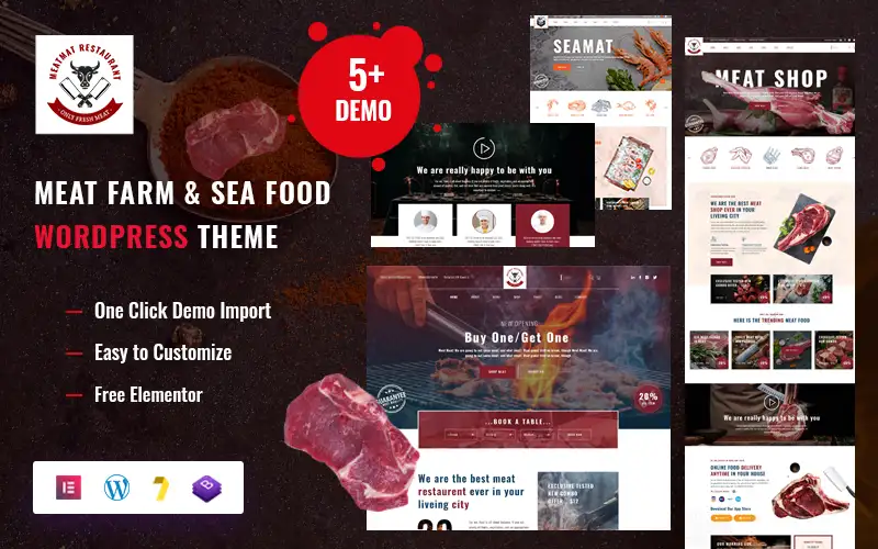 Meatmat – Meat Shopt WordPress Theme