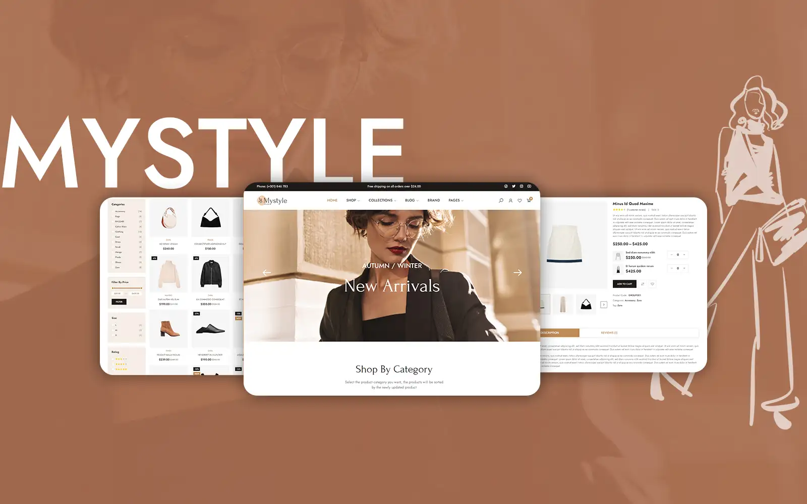 MyStyle – Clothing and Fashion Elementor WooCommerce Theme