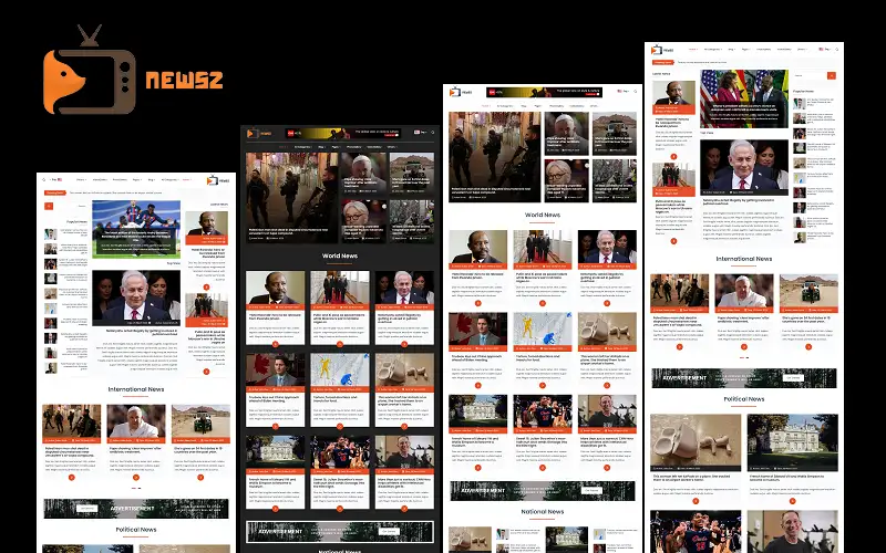 NewsZ – Newspaper, Blog, Journal, Photo Gallery, Video Gallery, and Magazine WordPress Theme