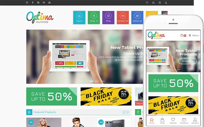 Optima – Multipurpose WooCommerce Theme