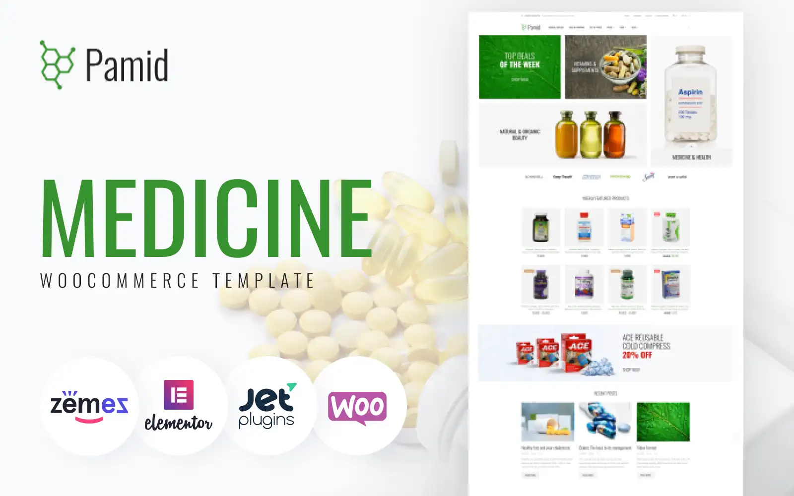 Pamid – Drug Store Responsive WooCommerce Theme