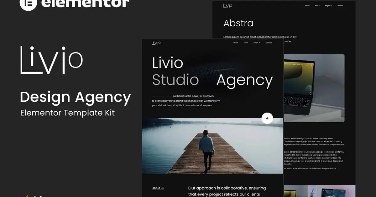 Livio – Design Agency Elementor Template Kit