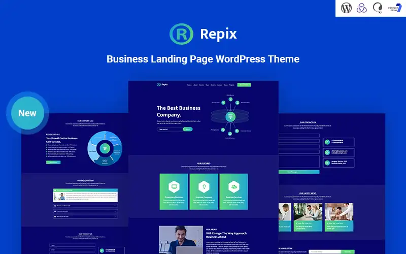 Repix – Business Landing Responsive WordPress Theme