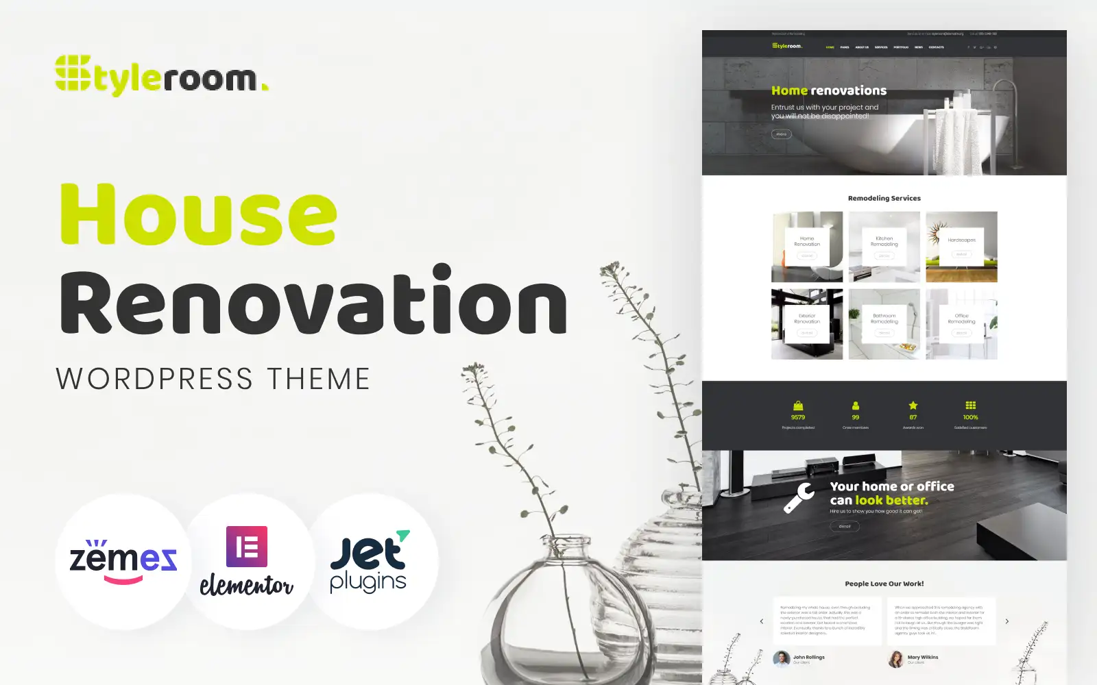 StyleRoom – House Renovation Responsive WordPress Theme