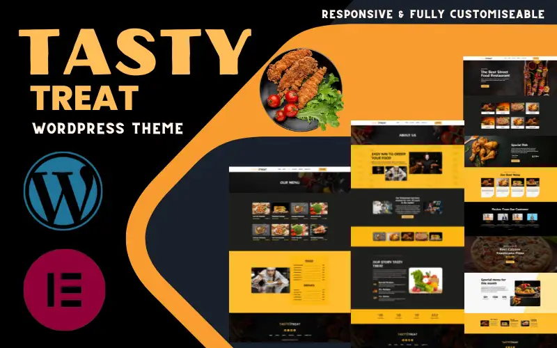 Tasty Treat – A Deliciously Modern Restaurant WordPress Theme