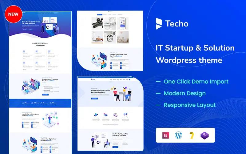 Techo – IT Startup & Business Solution WordPress Theme