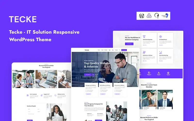 Tecke – IT Solution WordPress Theme