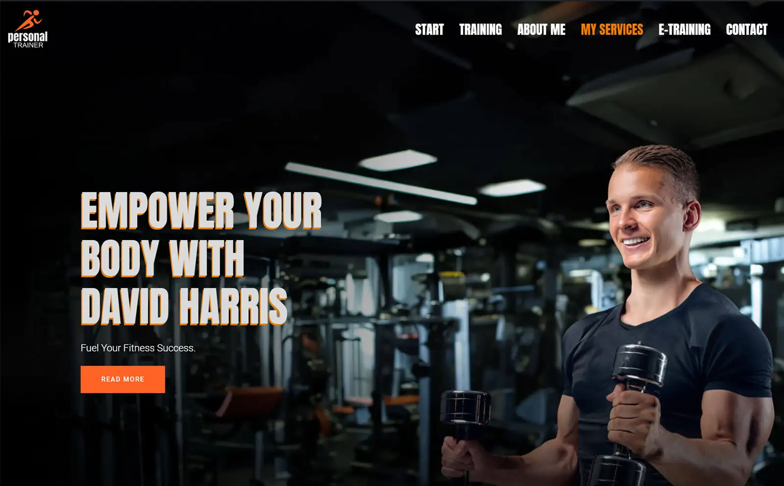Tempaloo Personal Trainer Elementor landing page Elementor Kit