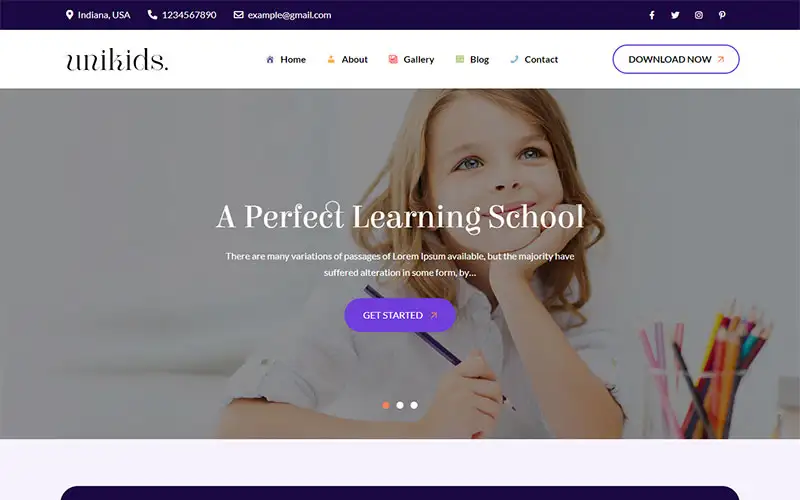 UniKids Pro – Unique and Modern Kids WordPress Theme