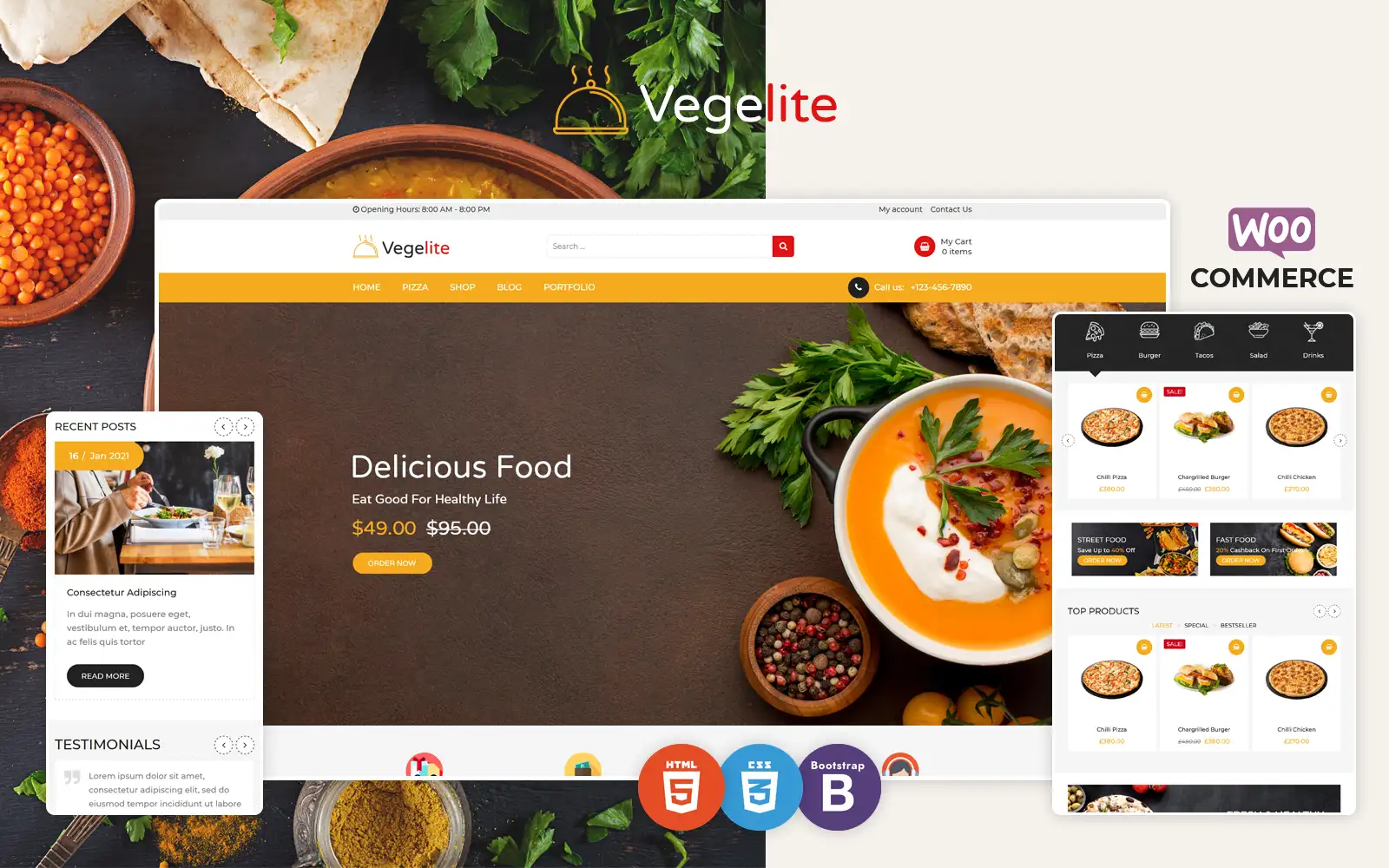 Vegelite – Responsive WooCommerce Theme