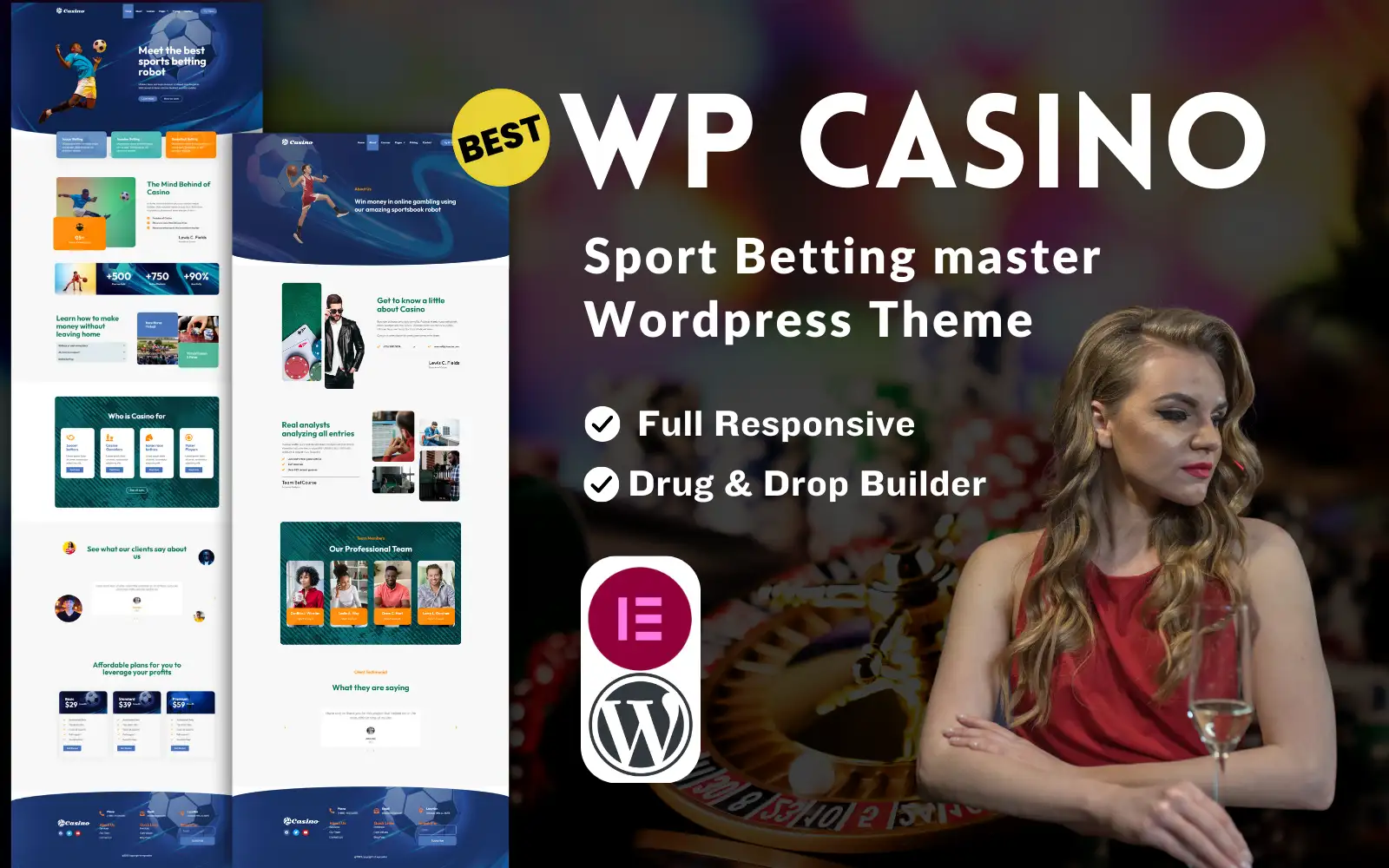 wpcasino Betteing Prediction WordPress Theme WordPress Theme