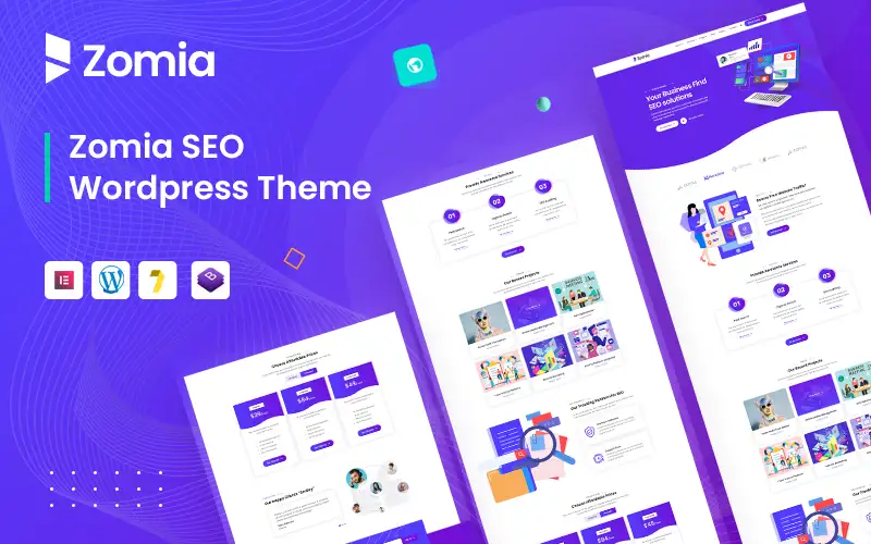 Zomia – SEO Marketing WordPress Theme
