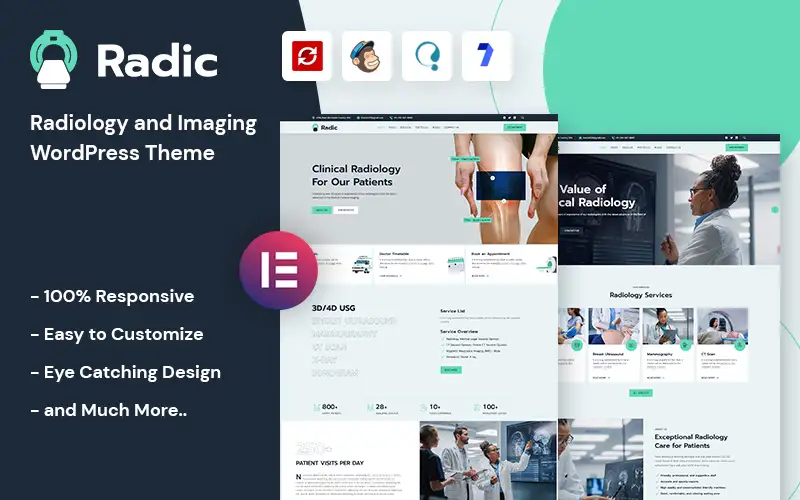 Radic – Radiology and Imaging WordPress Theme